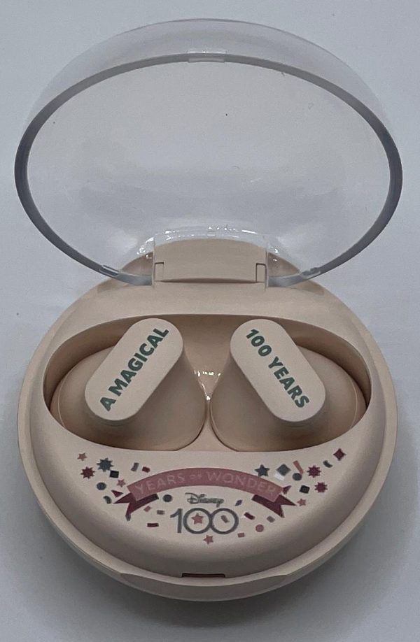 Disney 100 Anniversary Earbuds – Choice Disney Qs-t1 Earphone Bluetooth 5.3 Wireless Headphones Low Latency Earbuds Hifi Stereo Sound 100th Anniversary Model ( Random Color )