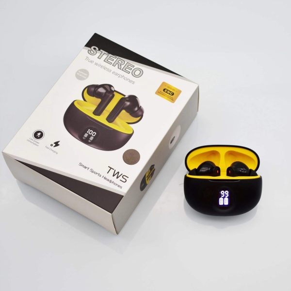 Display Earbuds Stereo 895b Wireless Bluetooth Earbuds | Mic In-ear Headphones With Led Display |immersive Sound | Type C Fast Charging | Bluetooth 5.3 For Android/iphone