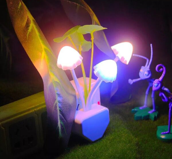 Mushroom Night Light | Led Night Lights | Flower Lamp Bedroom Baby Room Lamps For Family, Friend Or Kids Gifts