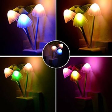Mushroom Night Light | Led Night Lights | Flower Lamp Bedroom Baby Room Lamps For Family, Friend Or Kids Gifts